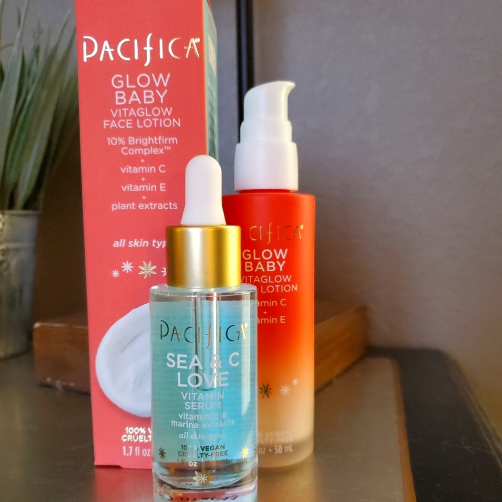 2 Pacifica Glow Baby Moisturizer & 1 C Love Serum